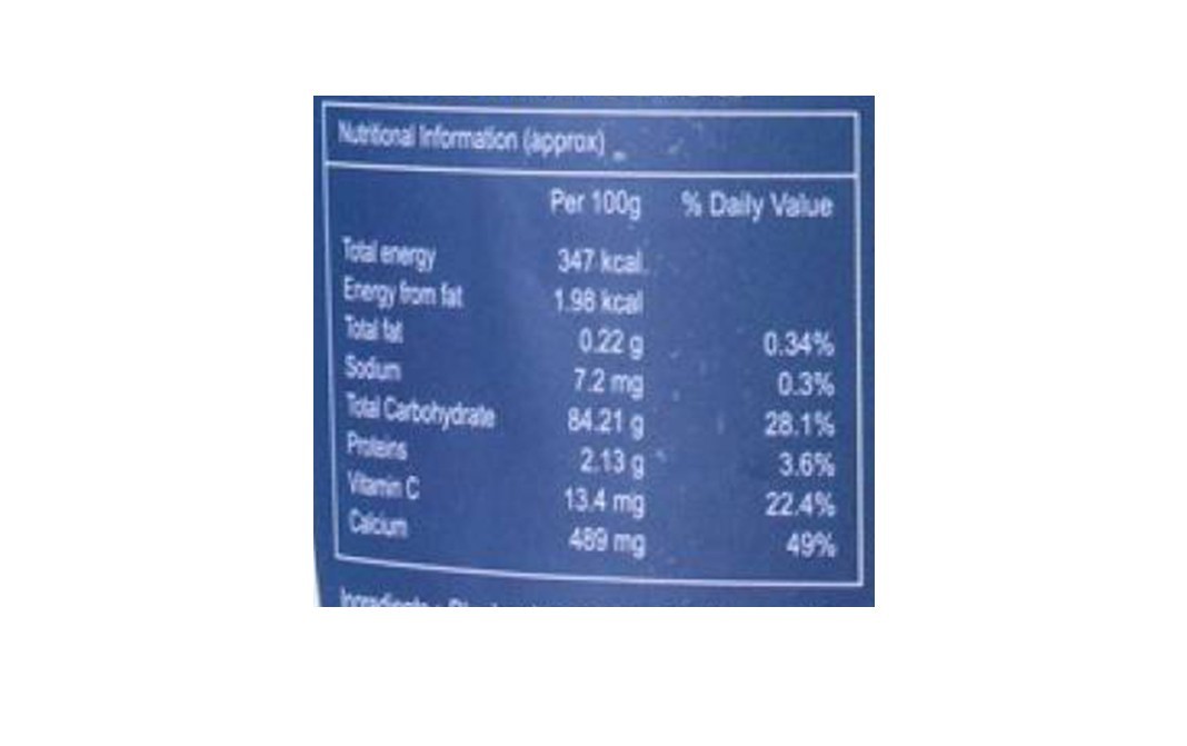 Carnival Blueberry Dried    Container  250 grams